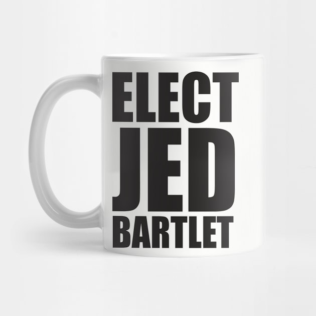 Elect Jed Bartlet Bold Black Font by PsychicCat